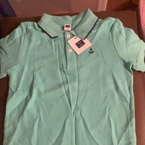 Janie and Jack shirt. Turquoise color